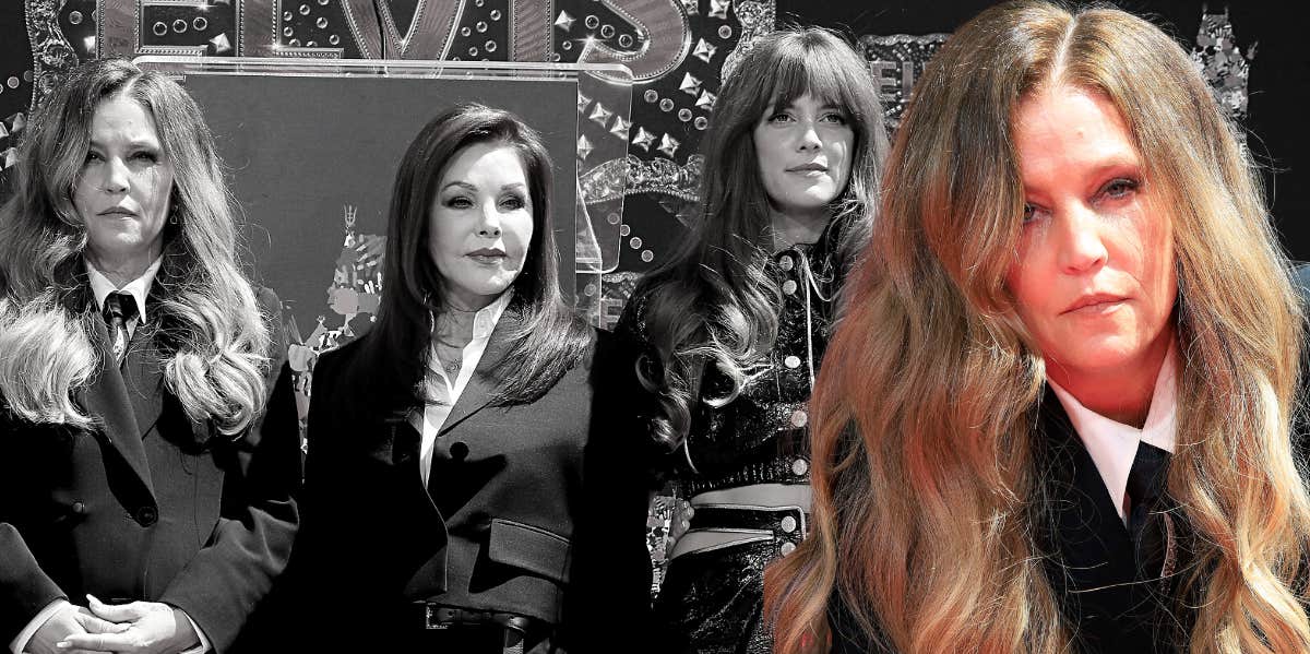 Lisa Marie Presley, Priscilla Presley, Riley Keough