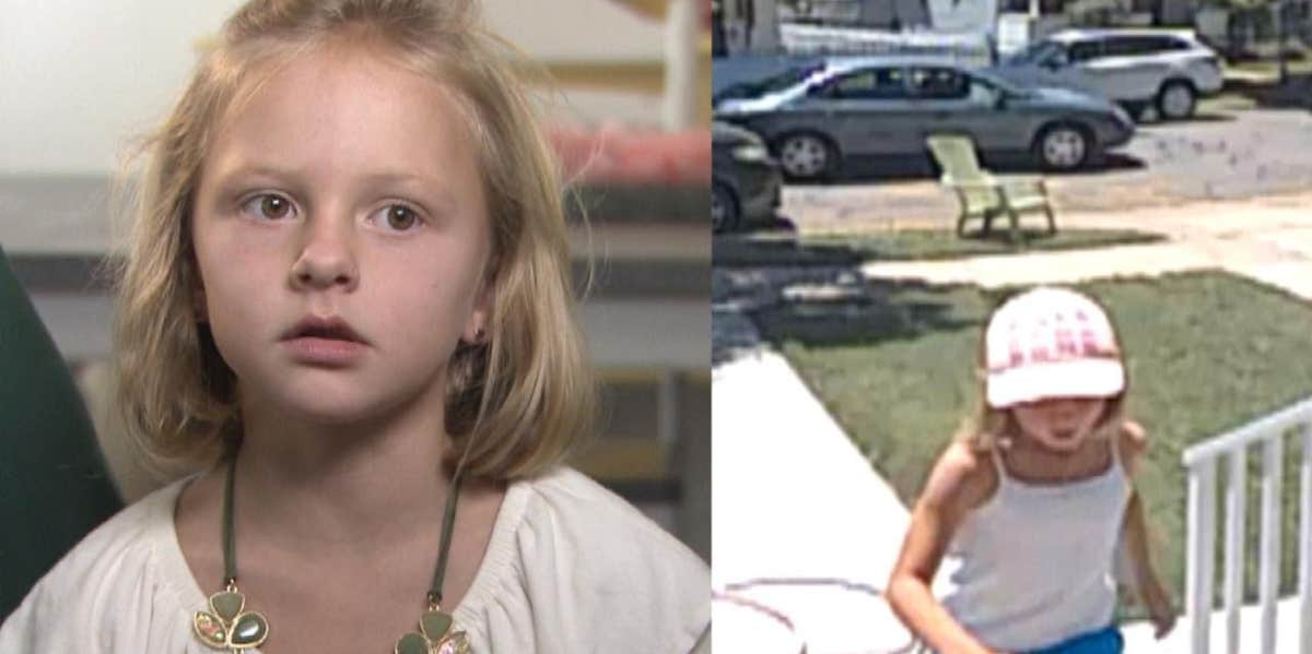 Little Girl Runs Away From Man Who Tried To Lure Her To His Car