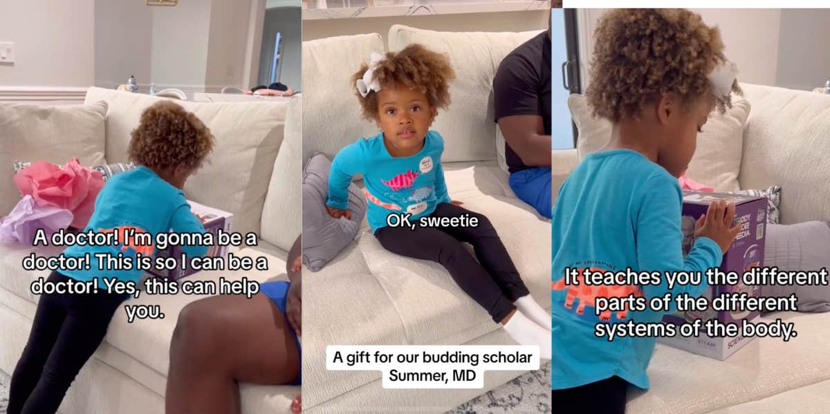 Parents Give 4-Year-Old Gifts To Become A Doctor After Getting Straight A's Summer Smith on TikTok