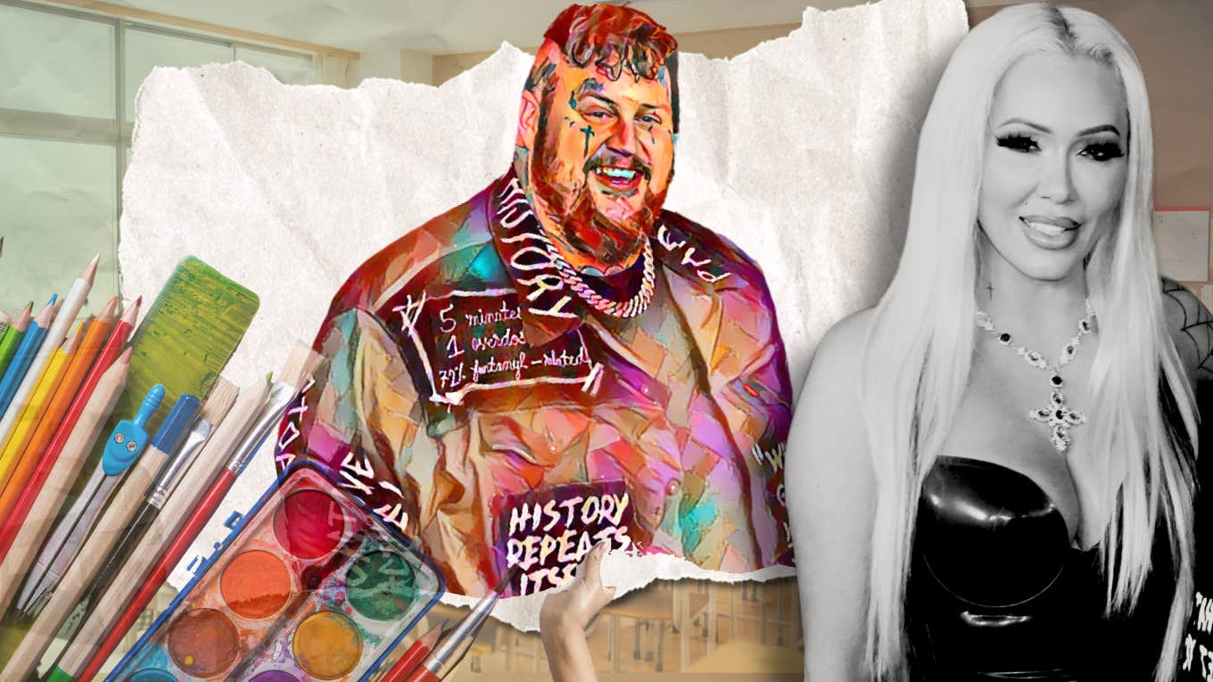 Girl Sent Home From School For Drawing A Picture Of Jelly Roll And Bunnie XO Inspiration art project, Jelly Roll and Bunnie XO