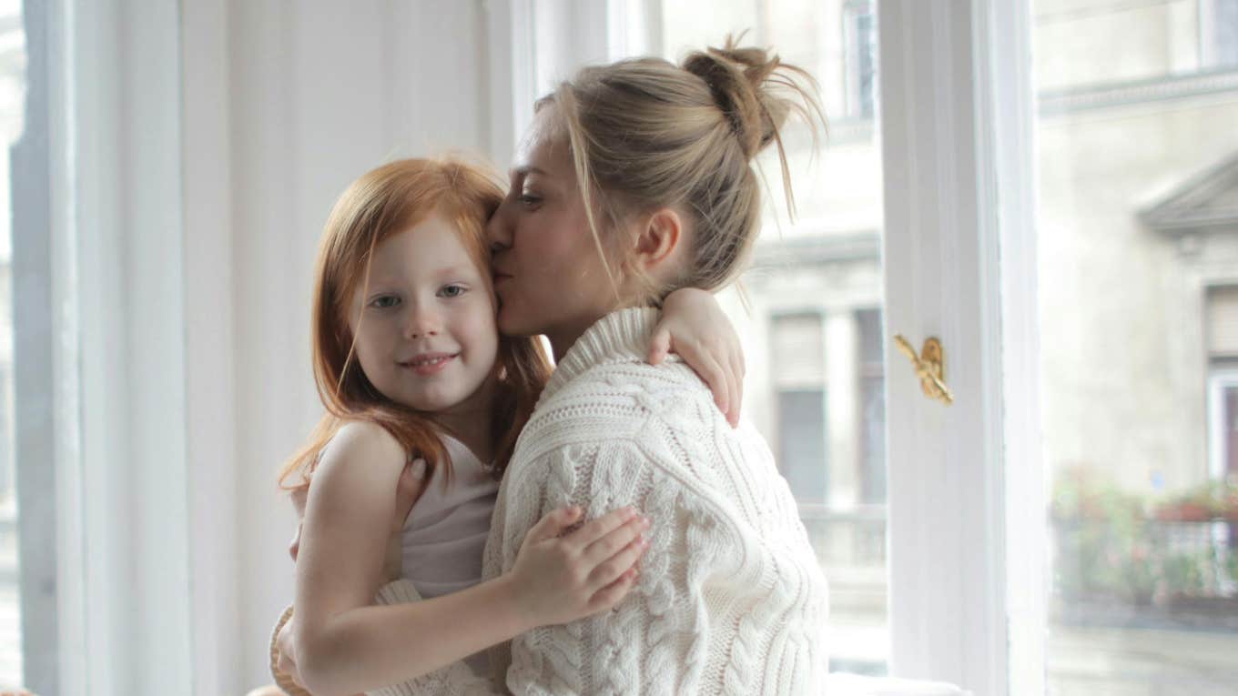 Little Girl Teaches Her Mom An Important Lesson About Anger After Telling Her She Hates Her Name mom embracing daughter