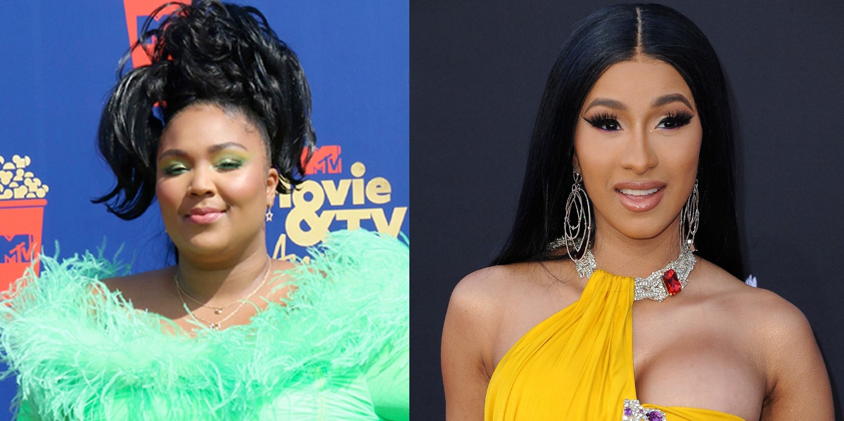 lizzo cardi b rumors