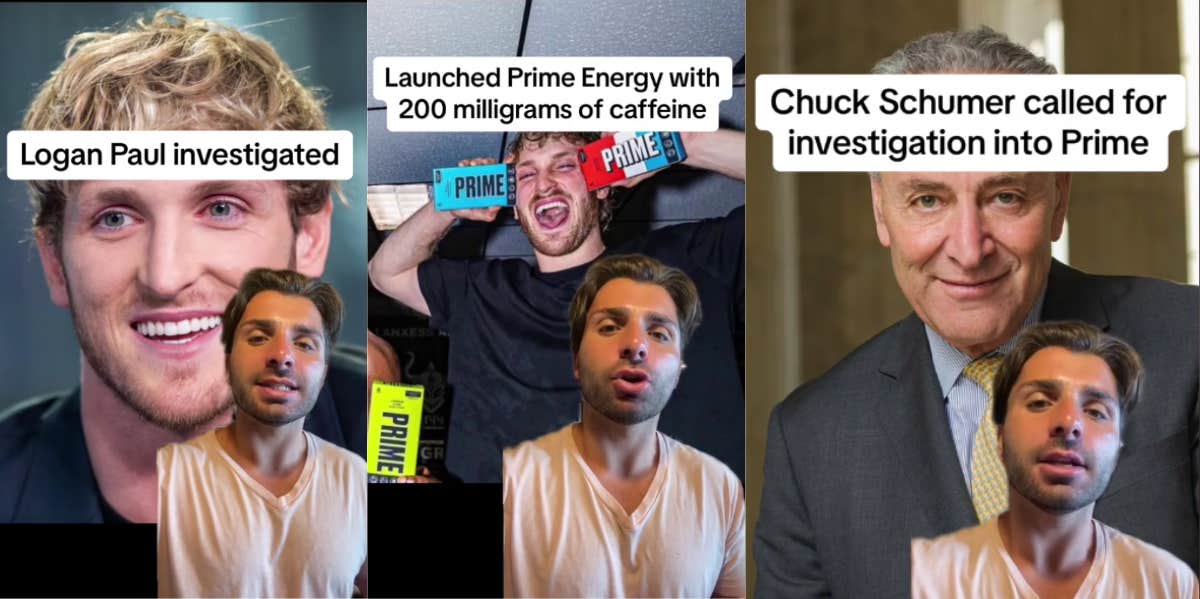 Chuck Schumer Calls For Federal Investigation Into Logan Paul's Energy Drink Prime Logan Paul’s Energy Drink Under Investigation