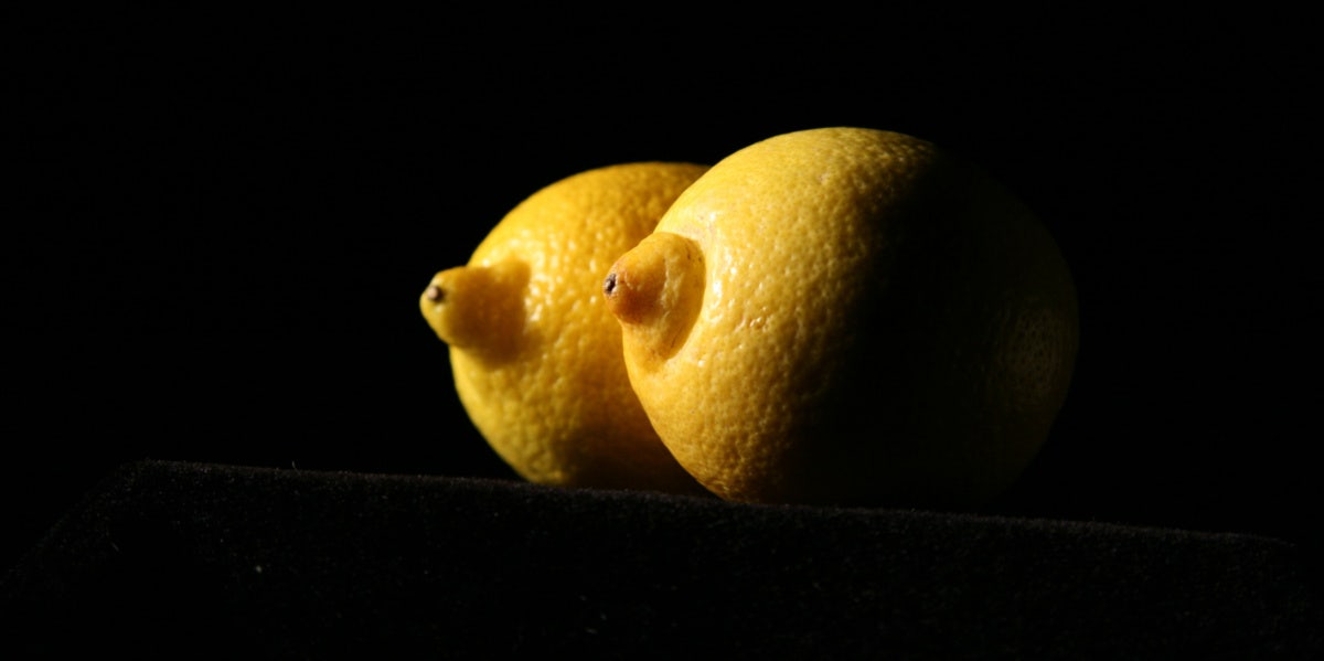 lemons that look like long nipples