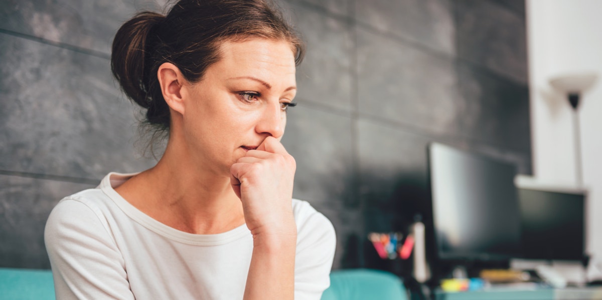 I Lost My Identity After 25 Years Married, Here's How I Got It Back sad woman