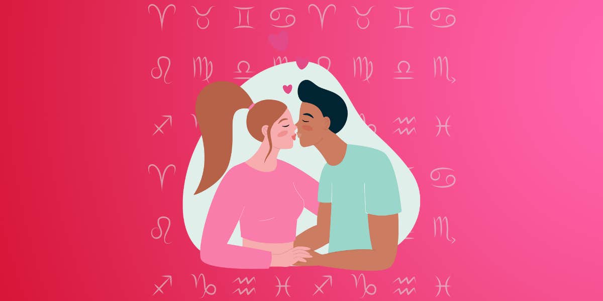 Love Horoscope For September 26, 2023 couple cartoonish