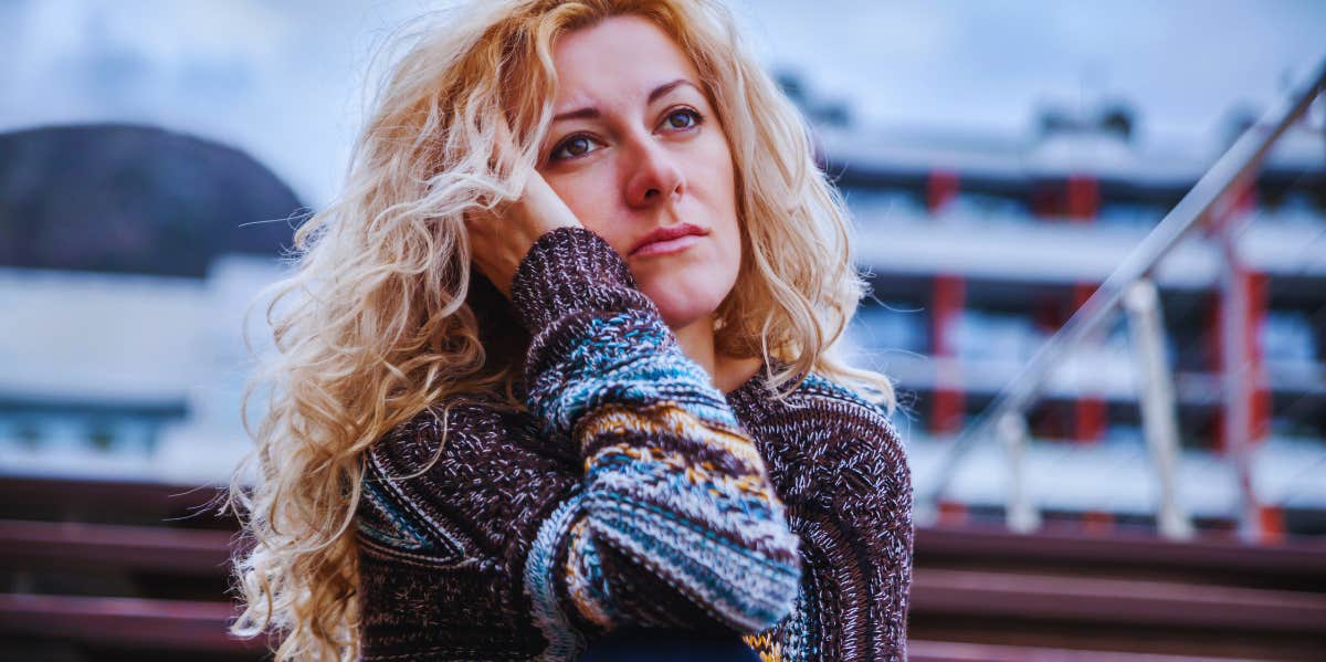 Why Love Isn’t Worth It If You’re Not Truly Happy sad woman