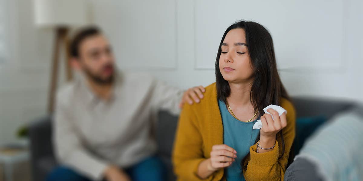 couple arguing