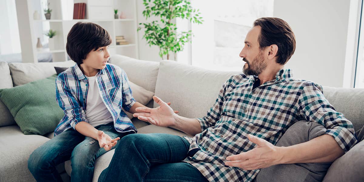 Of All The Parenting Mistakes, Don't Make This One dad in argument with son