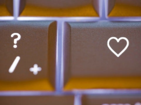 love related keyboard keys