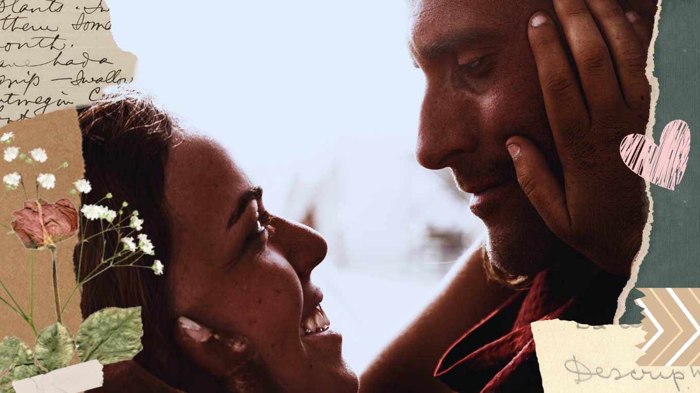 The Trance-Inducing Cuddle Position That Can Make Couples Fall Deeply In Love Couple looking into each other's eye