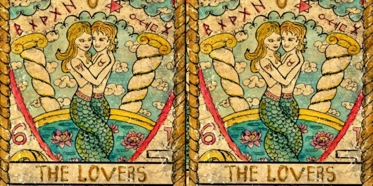 the lovers tarot card