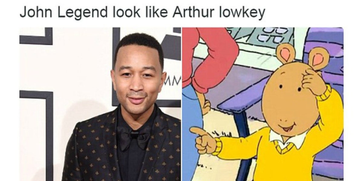 john legend arthur lowkey meme