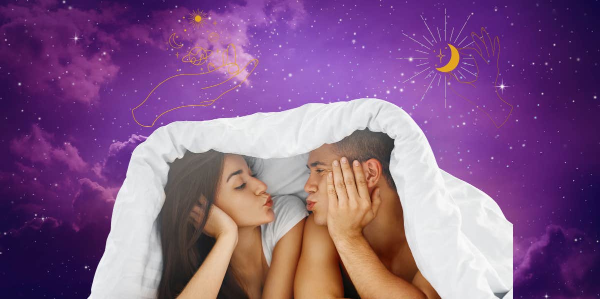 3 Zodiac Signs Experience Luck In Their Love Lives Starting November 3 couple in love under a blanket of stars