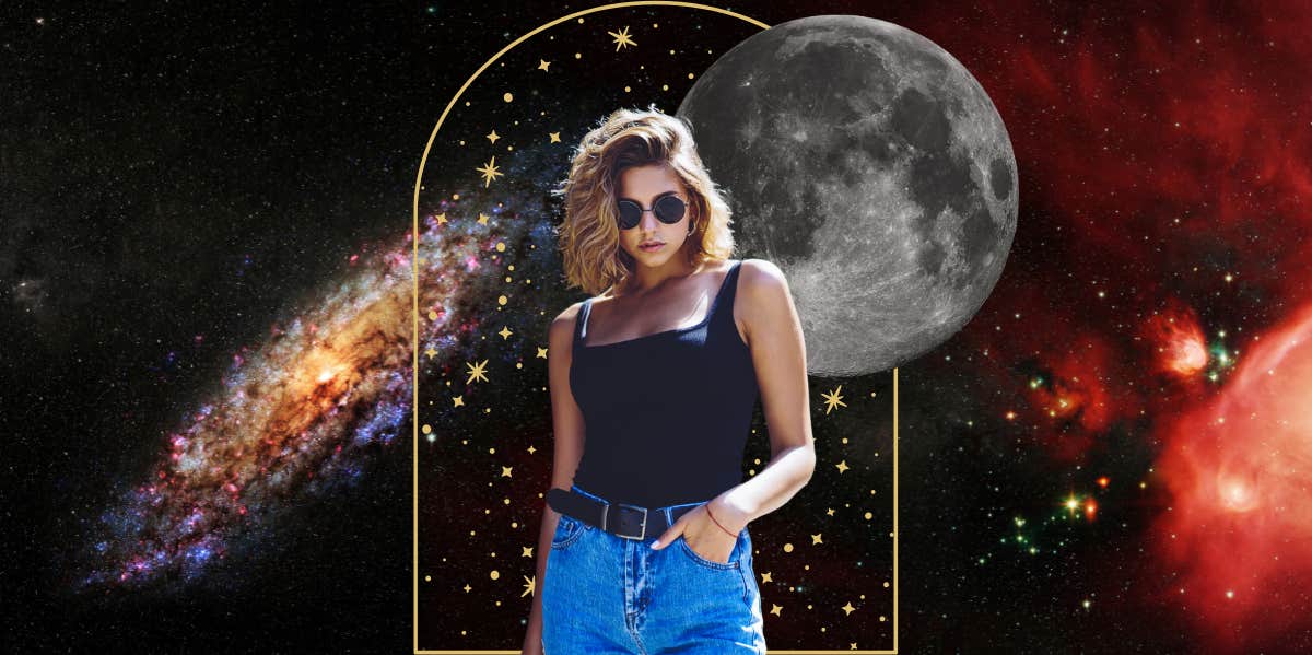 What A Lunar Return Means In Astrology woman moon lunar return