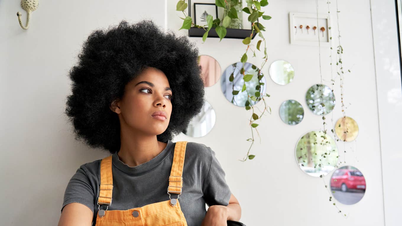 Am I Lying To Myself? Psychologist Explains How To Identify Self-Deception girl looking thoughtfully out a window