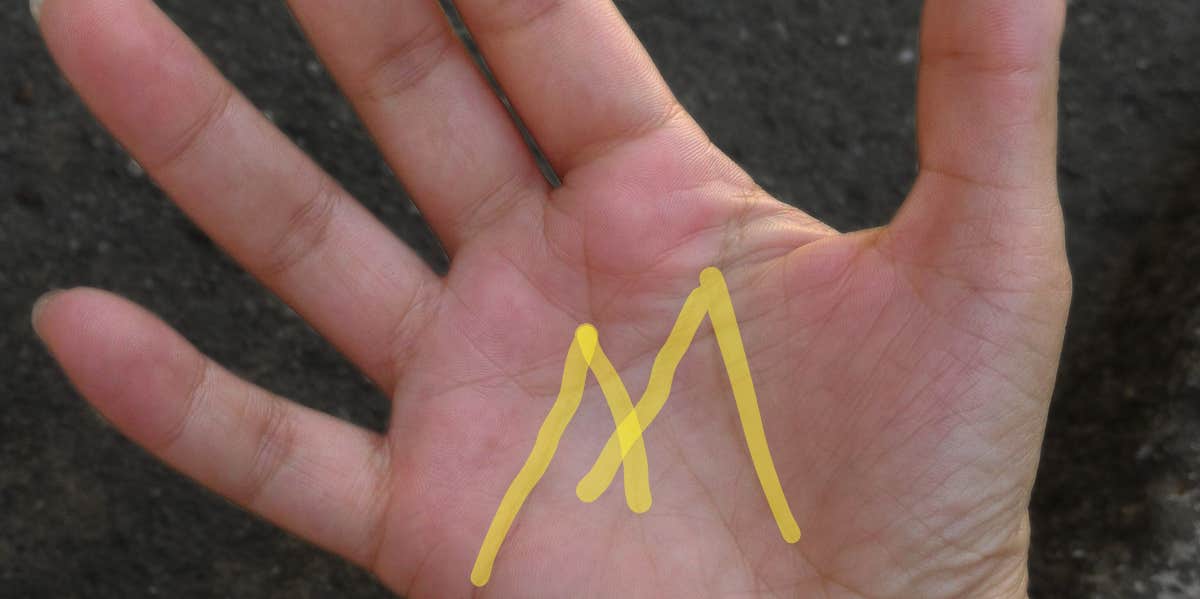 What It Means If You Have An M On Your Palms