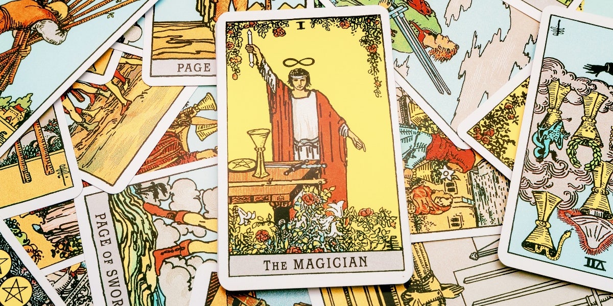 the magician tarot card