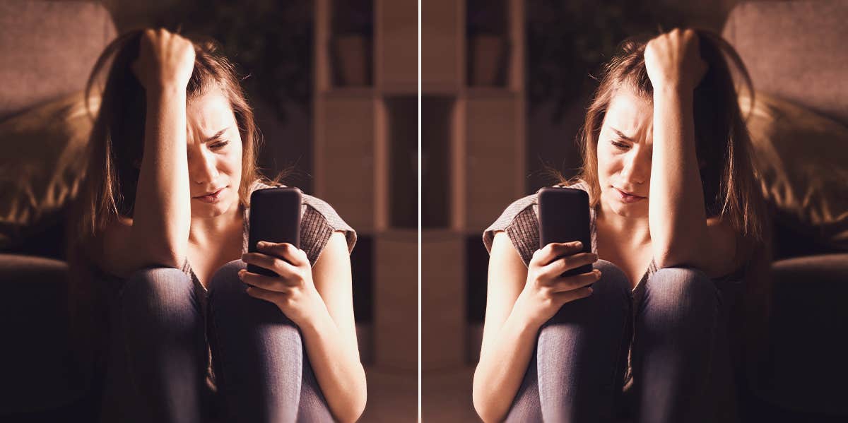 If You Feel These 11 Things, You're Wasting Time In The Wrong Relationship depressed woman