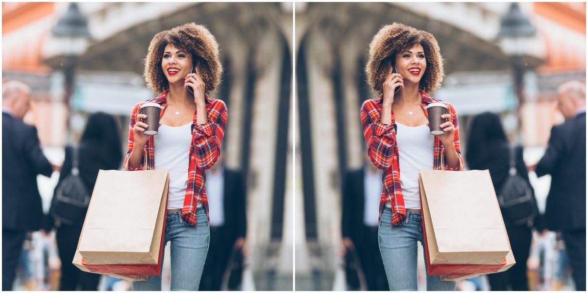 woman making time for herself