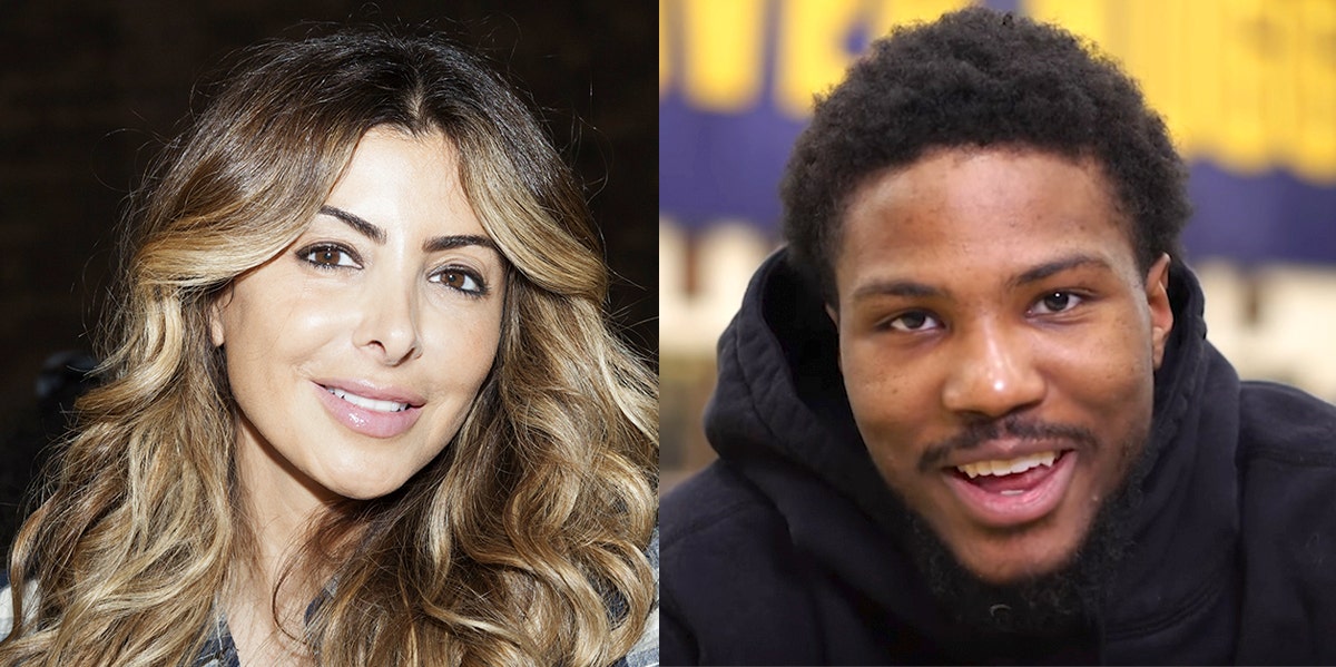 Larsa Pippen and Malik Beasley Larsa Pippen and Malik Beasley