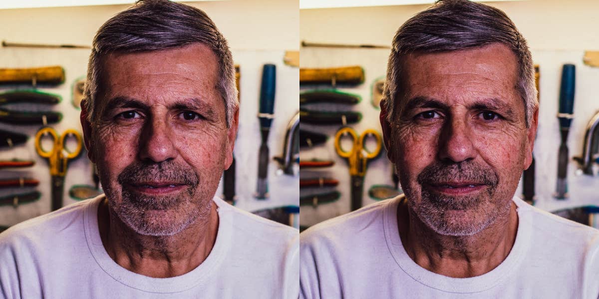 Man Refuses To Pay For Daughters' Weddings After They Don't Go To His Man looking into camera