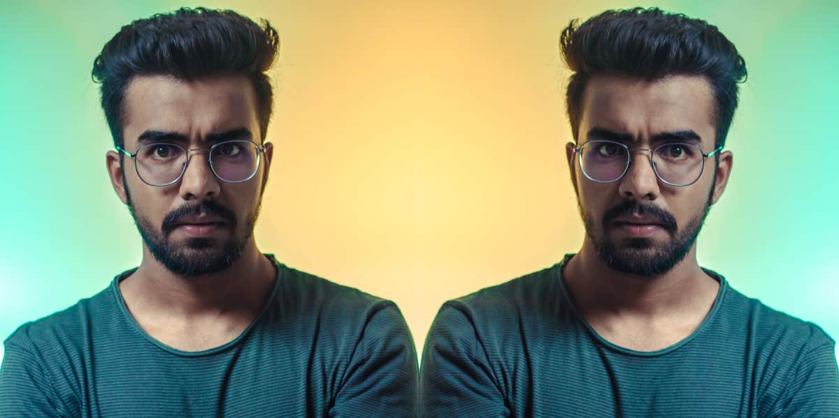 Medium Gets Message From Date's Grandmother While Intimate Man with glasses
