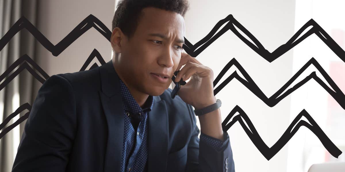 Recruiter Refuses To Interview People Who Already Have Jobs Man agitated on the phone