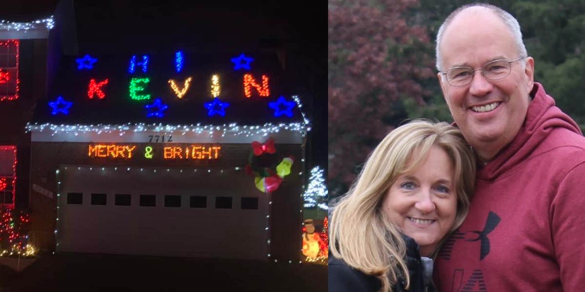 Man Has Spelled Out ‘Hi Kevin’ In Christmas Lights For 20 Years To Honor His Neighbor "Hi Kevin" lights, Mike Witmer