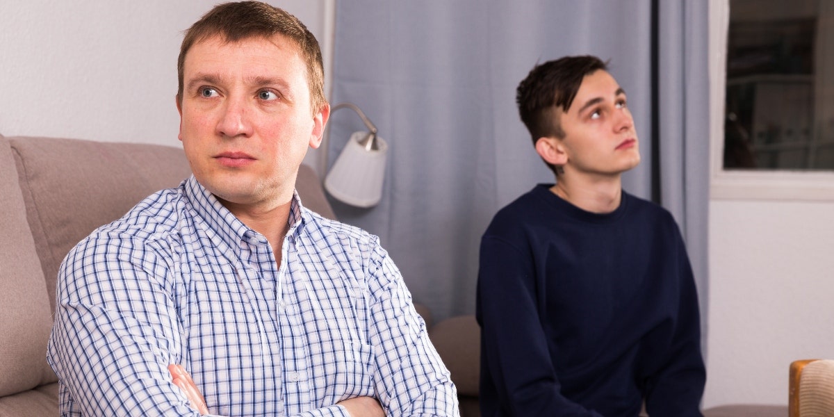 Father Demands DNA Test After Discovering Wife Cheated 18 Years Ago Father not talking to son