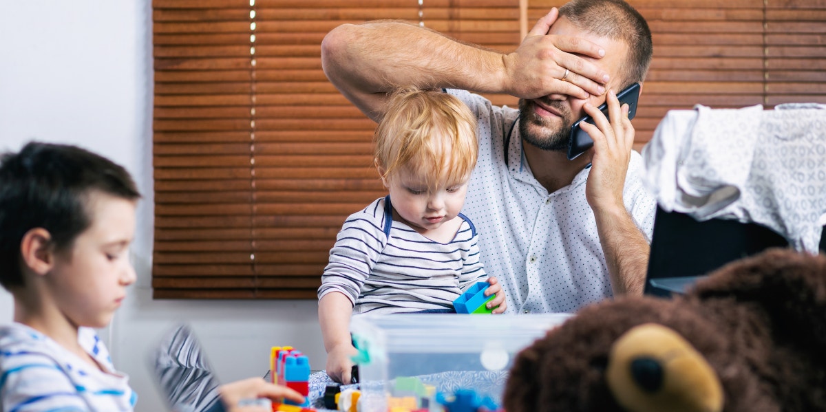 Man Demands Silence From Wife & Kids While He Works From Home man demands silence from wife and kids