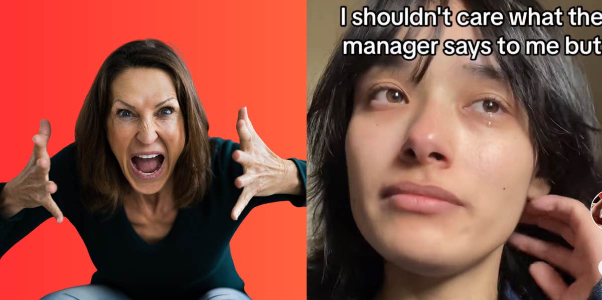 Fast Food Employee Is Verbally Assaulted By Her Manager After She Was $1 Short While Handing Change Back To A Customer fast food employee, manager