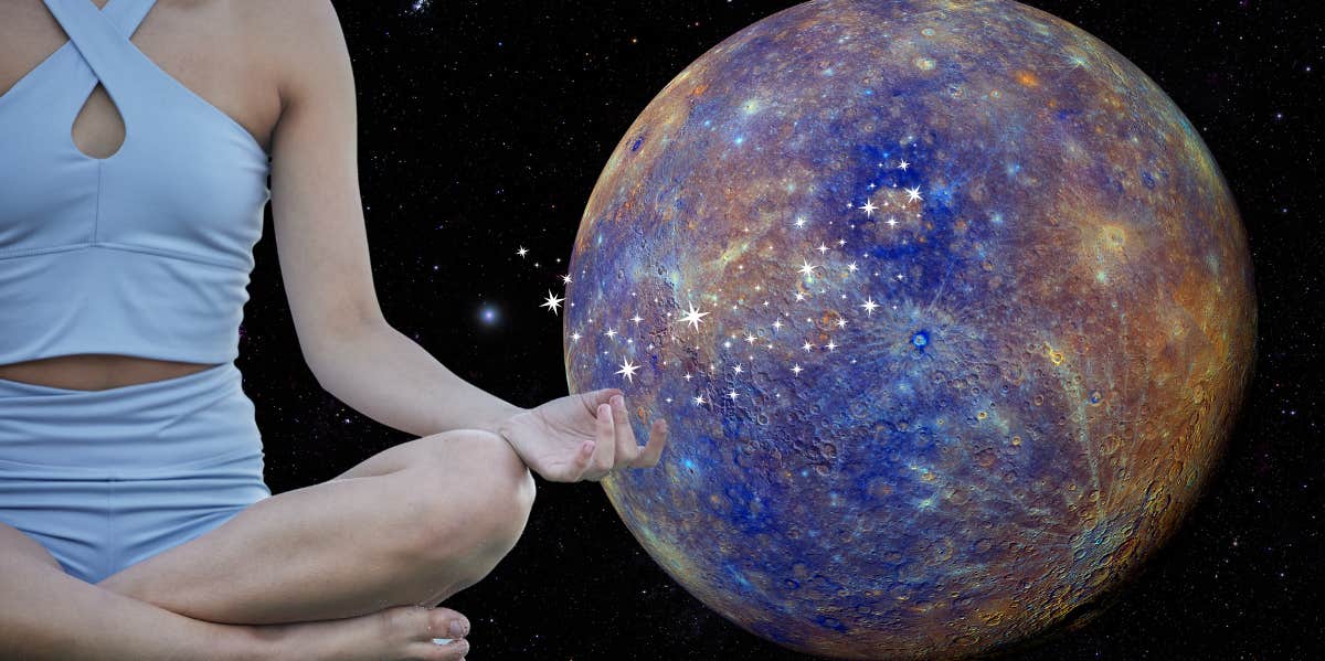What Each Zodiac Sign Can Manifest With Mercury Cazimi In Libra Starting October 19, 2023 woman manifesting