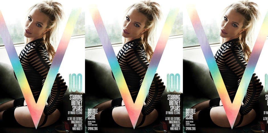 britney spears v magazine