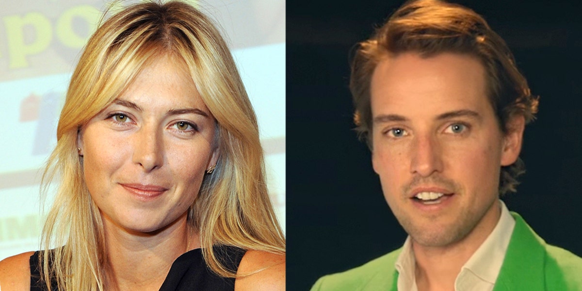 Maria Sharapova and Alexander Gilkes