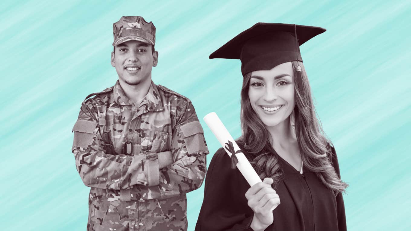 Woman With A PhD Thinks She’s Smarter Than Marine With A High School Diploma Until They Both Take An IQ Test phd student, marine, iq test, smart