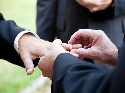 men getting married