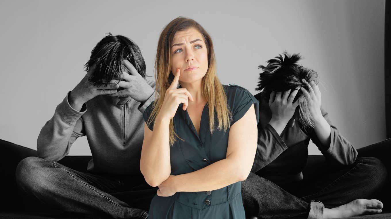 7 Ways To Keep The Stress Of Money, Sex & Secrets From Ending Your Relationship stressed Couple