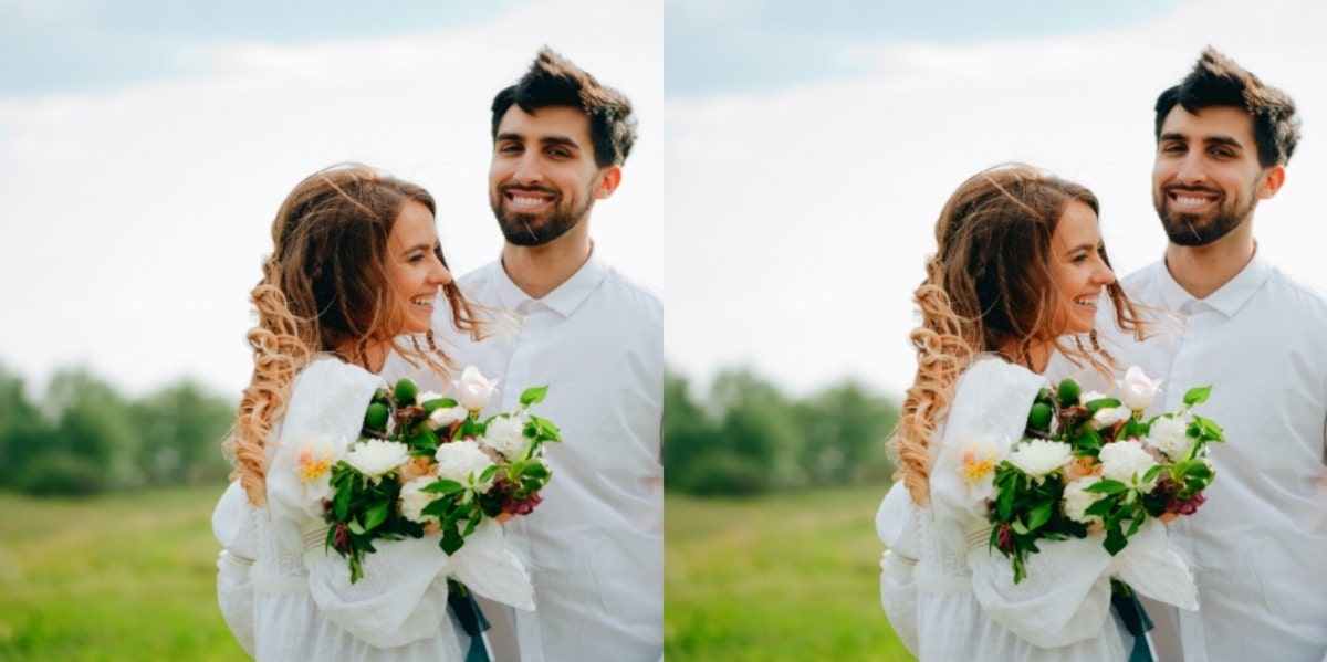 The 50 Best Marriage Tips Of All Time From 50 Relationship Experts husband and wife on wedding day