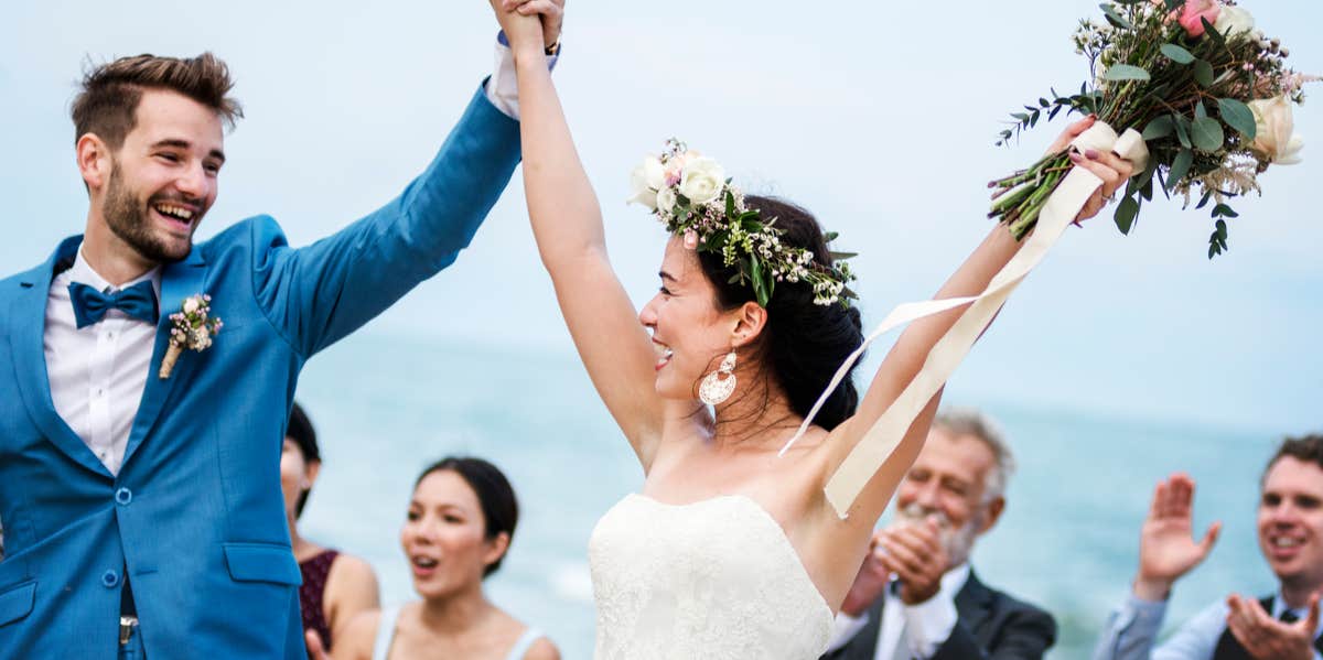 Don't Pity Me Because I Wed In My 20s — Marriage Is Hard At Any Age couple getting married