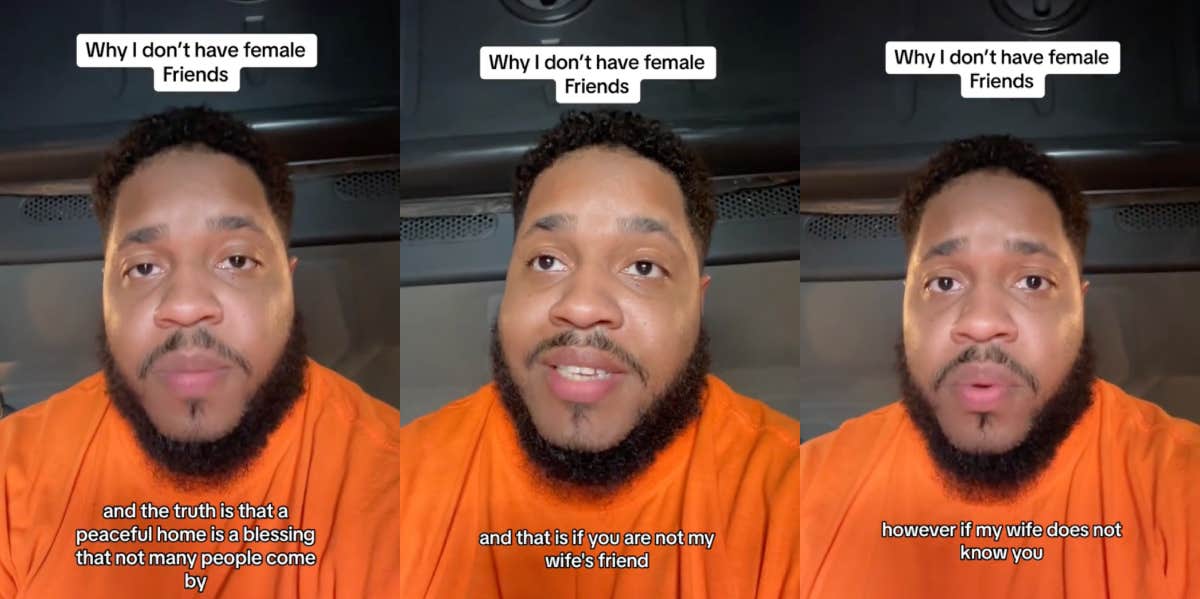Married Man Claims That He Has A Strict Rule About Being Friends With Women Yohan Santana tiktok @imcominginhot