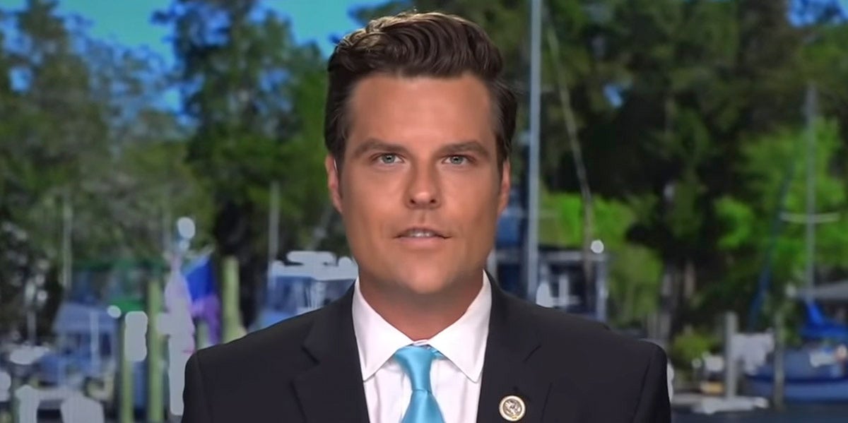 Insurrectionist GOP Congressman Matt Gaetz Outs His Own Concerning Relationships With Teenage Girls