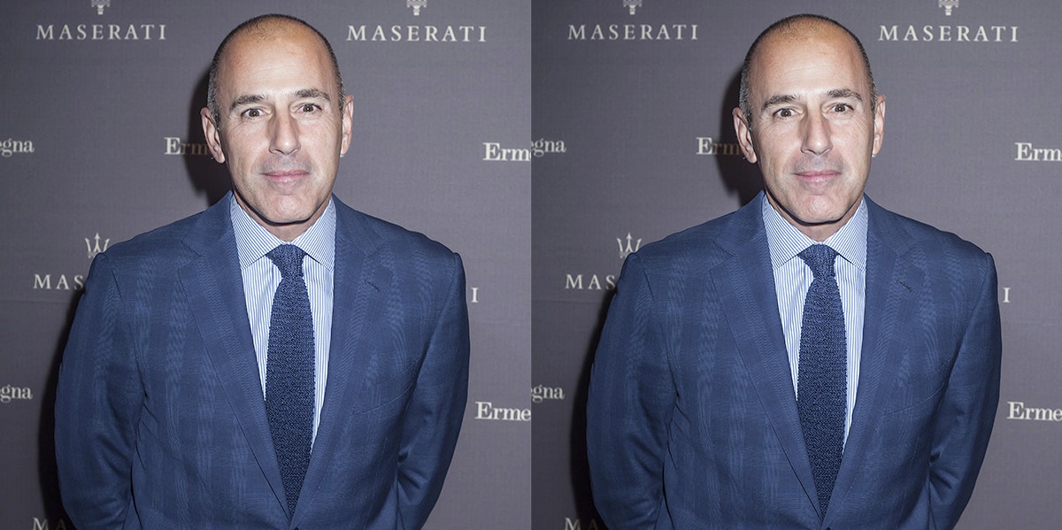 Details About The Rumor That Matt Lauer Fathered Two Secret Children While He Was Married To Annette Roque