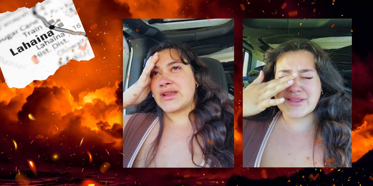 Maui Resident Gives Harrowing Account Of Lahaina Fire Aftermath maui resident Allie Medina
