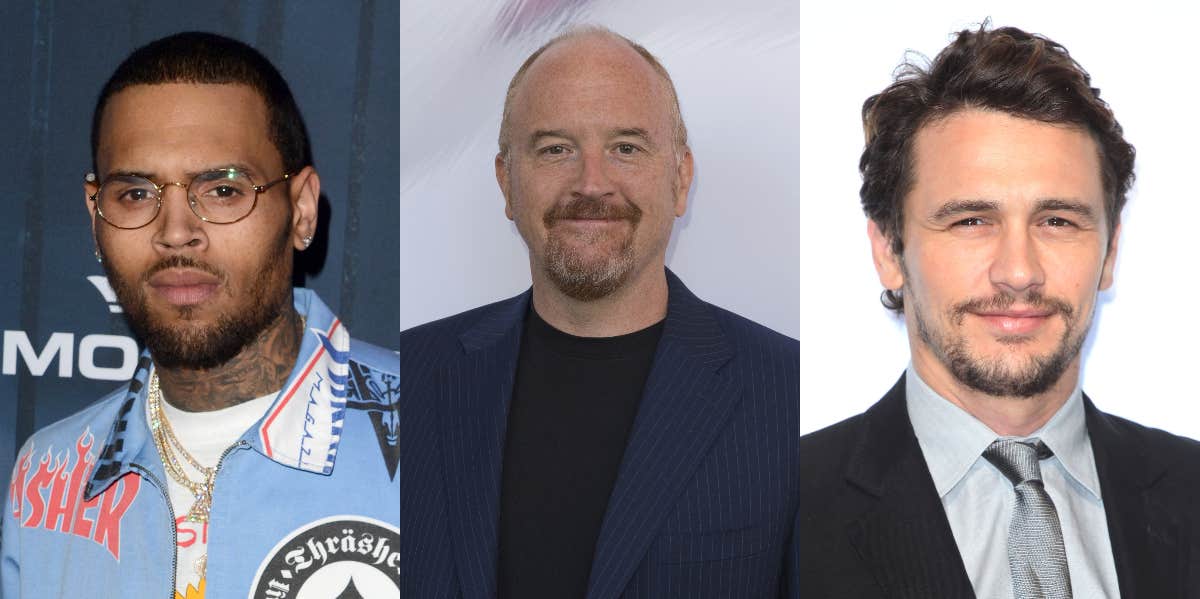 Chris Brown, Louis CK, James Franco