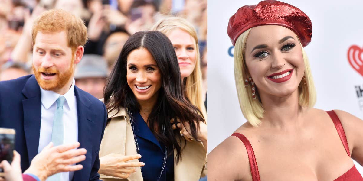 Prince Harry, Meghan Markle; Katy Perry