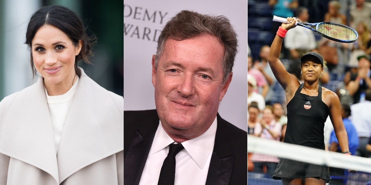 Meghan Markle, Piers Morgan And Naomi Osaka