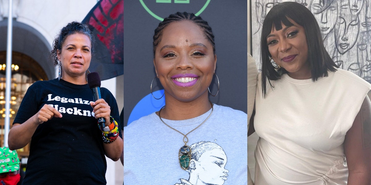 Melina Abdullah, Patrisse Cullors, Alicia Garza