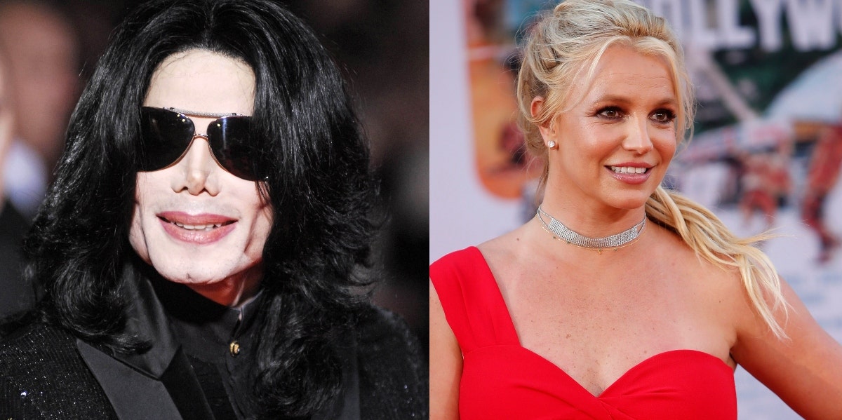 Michael Jackson and Britney Spears