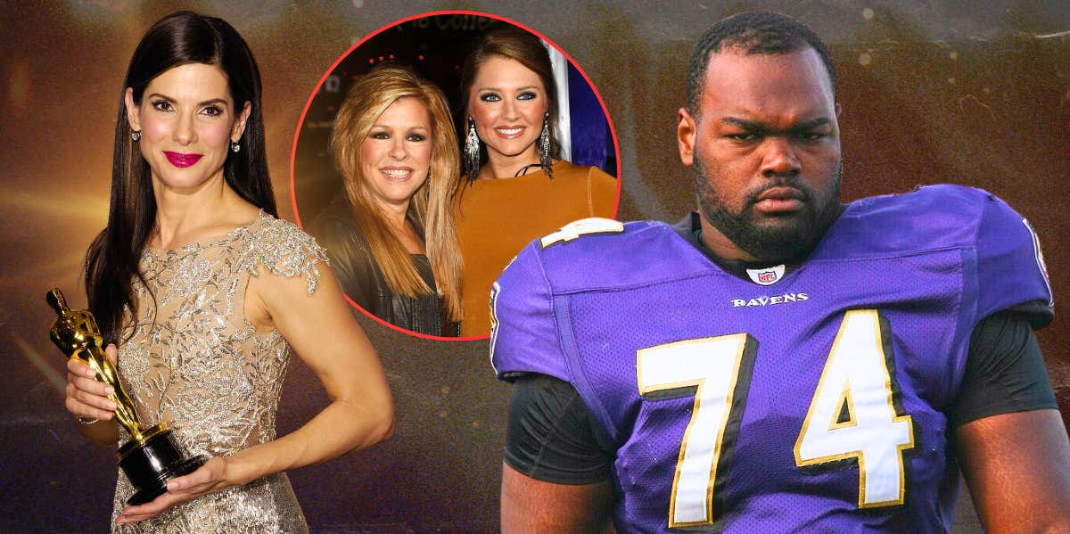 Michael Oher, Sandra Bullock, Leigh Anne Tuohy